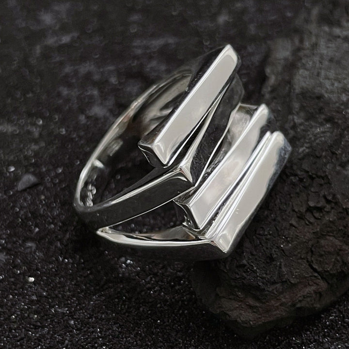 Quadruple Step Adjustable Ring