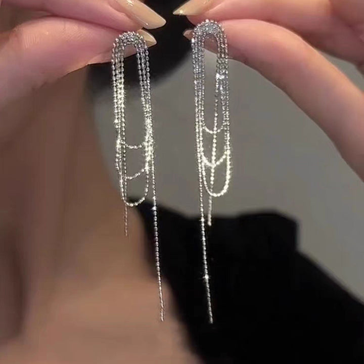 Delicate Thin Chain Earrings