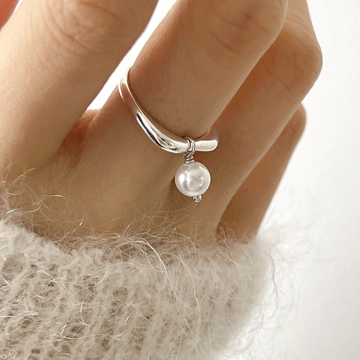 Pearl Pendant Ring