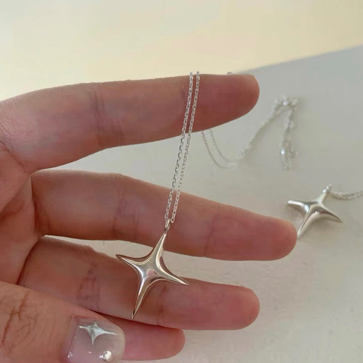 Minimalist Sterling Silver Cross Necklace