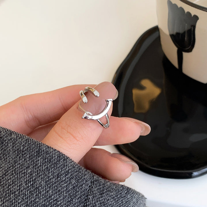 Simple Smile Adjustable Ring