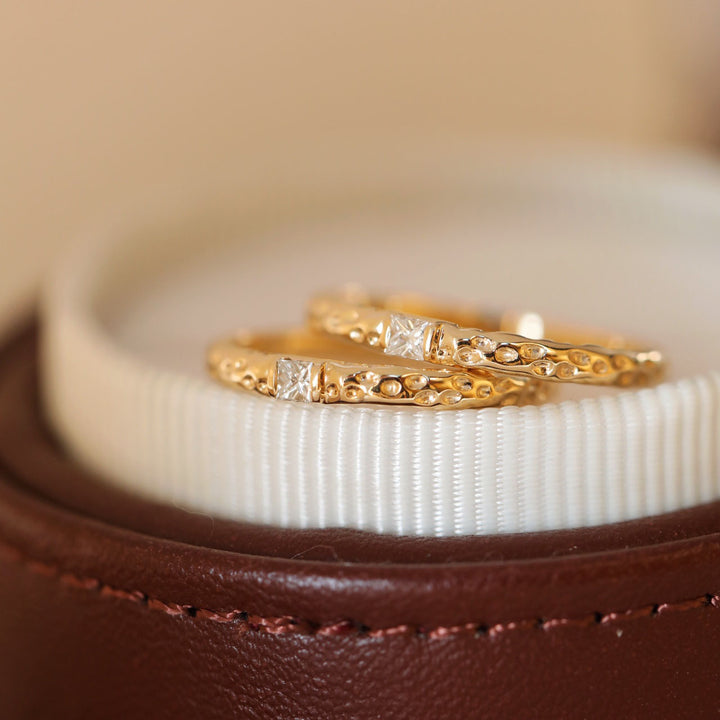 Sterling Silver Zirconia Stacking Ring