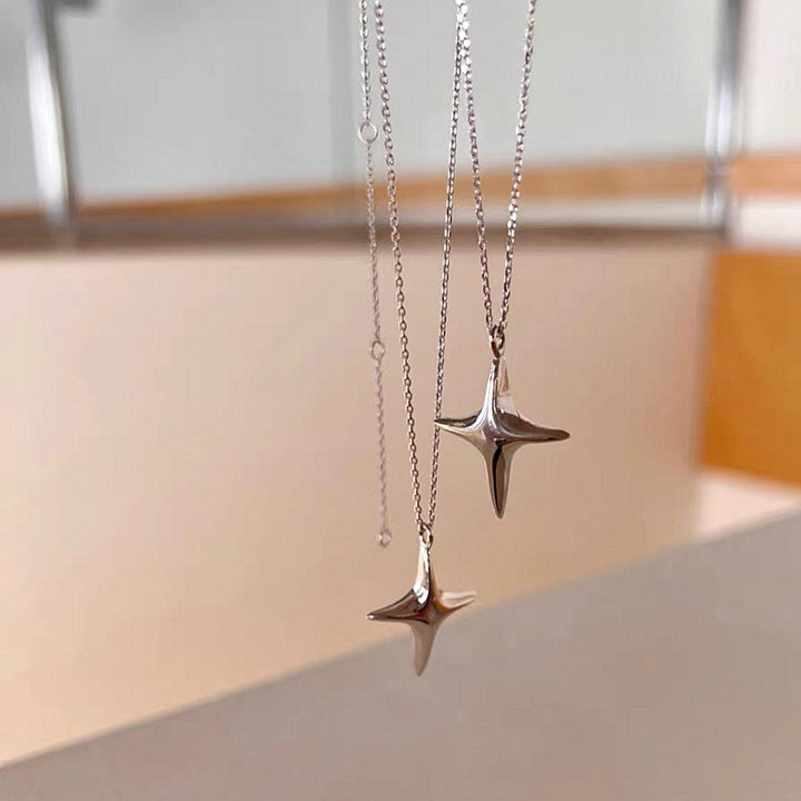 Minimalist Sterling Silver Cross Necklace