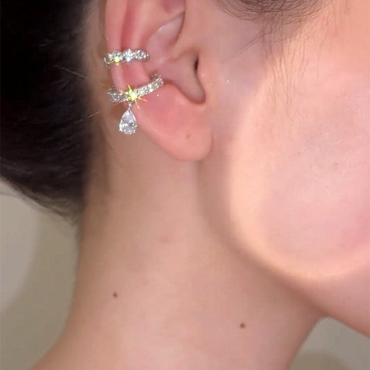 Teardrop Ear Cuff Set of Two