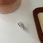 Sterling Silver  X-Adjustable Ring