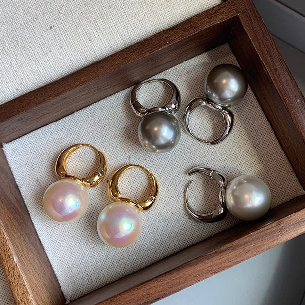 Classic Vintage Pearl Earrings