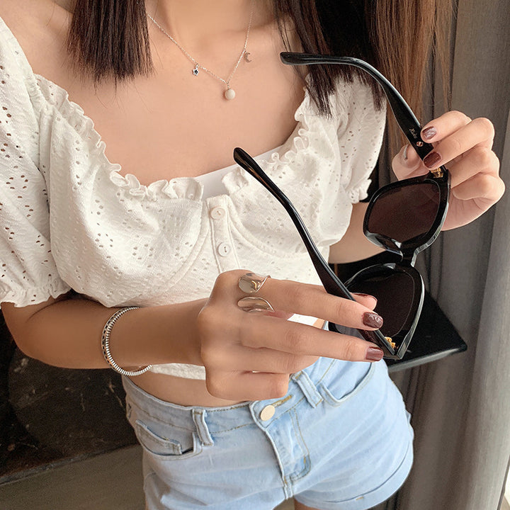 Wide Face Irregular Open End Rings