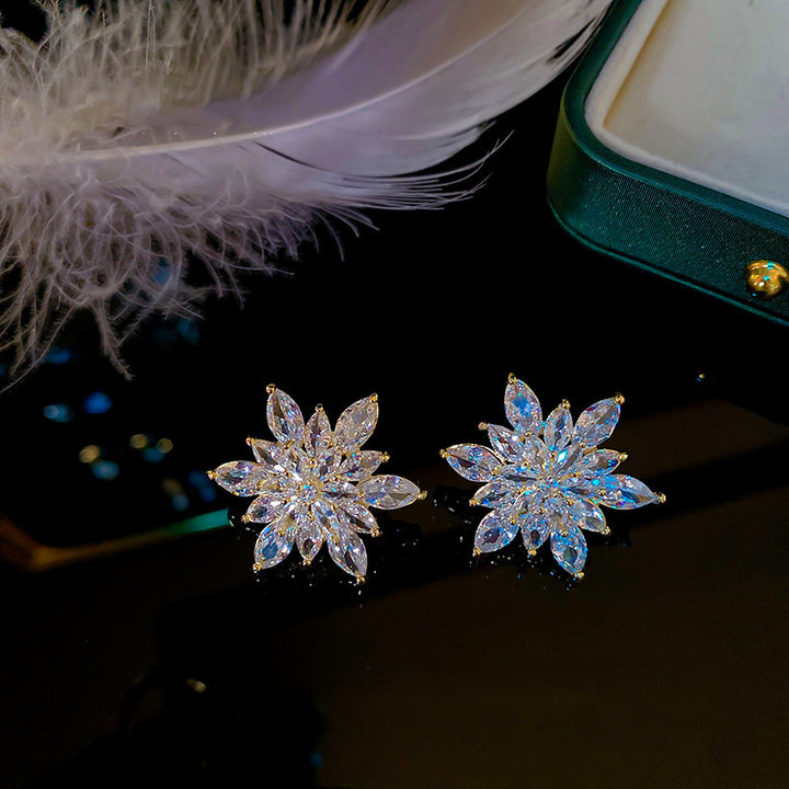 Snow Flower Earrings
