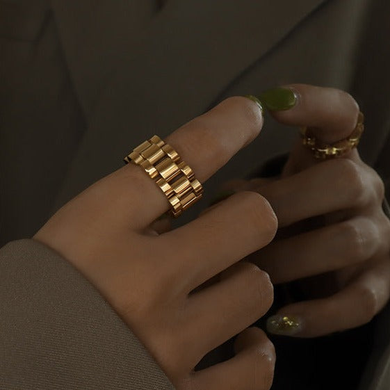 Titanium Steel Chain Ring