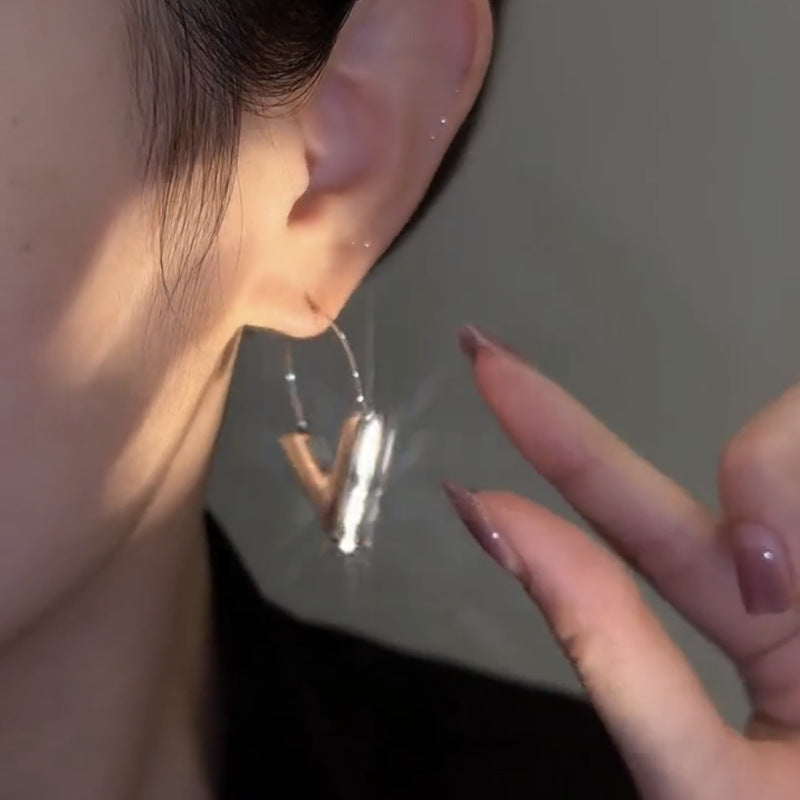 Irregular Hoop Earrings