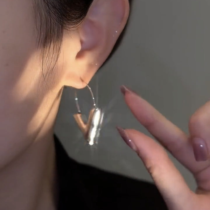 Irregular Hoop Earrings