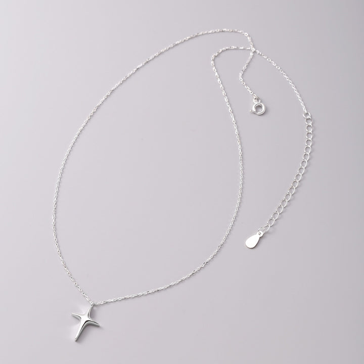 Minimalist Sterling Silver Cross Necklace