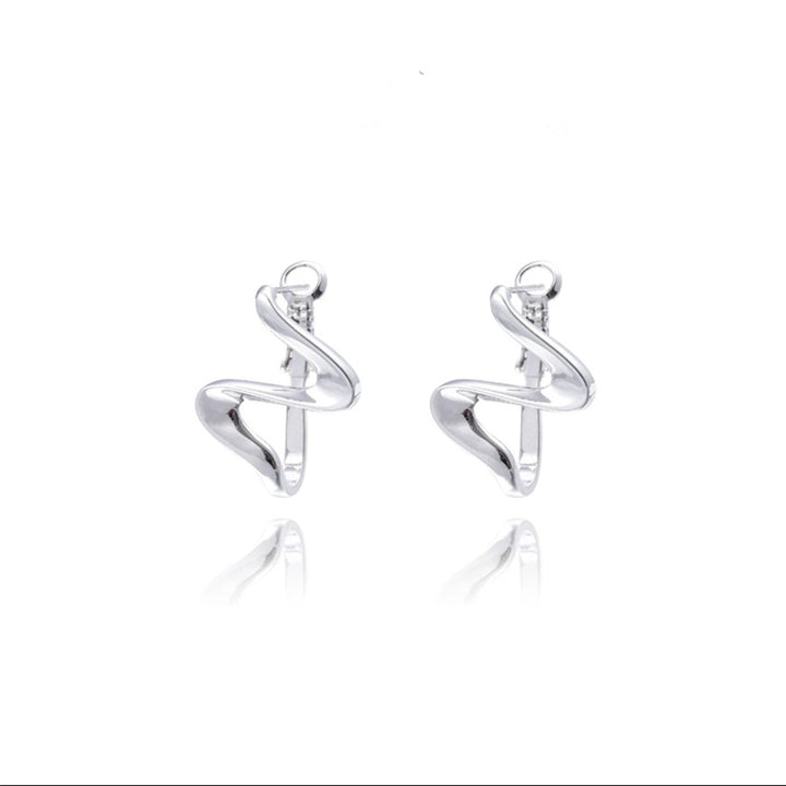 Techno Geometric Earrings