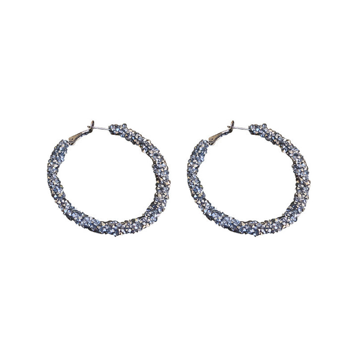 Sparkling Hoop Earring