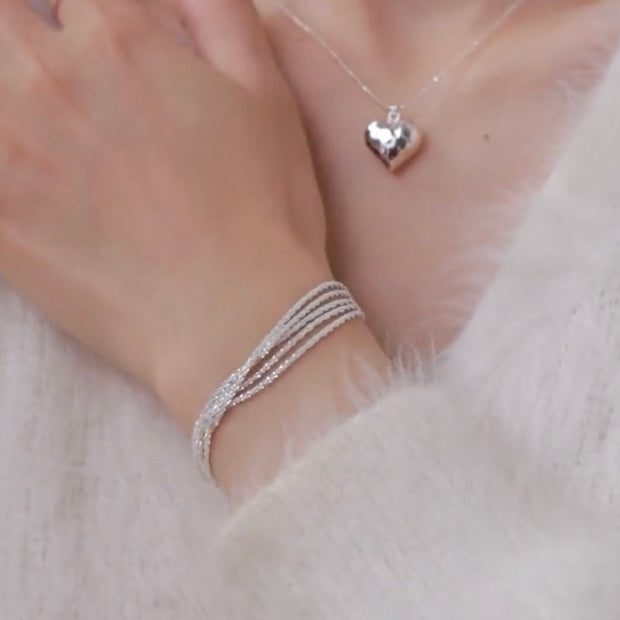 Sterling Silver Galaxy Bracelet