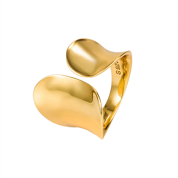 Wide Face Irregular Open End Rings