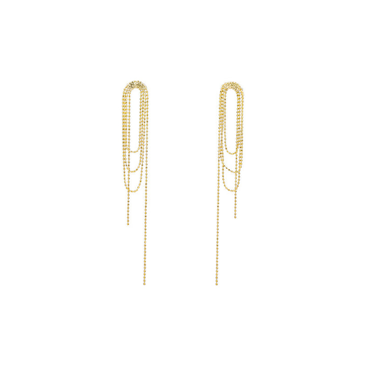 Delicate Thin Chain Earrings