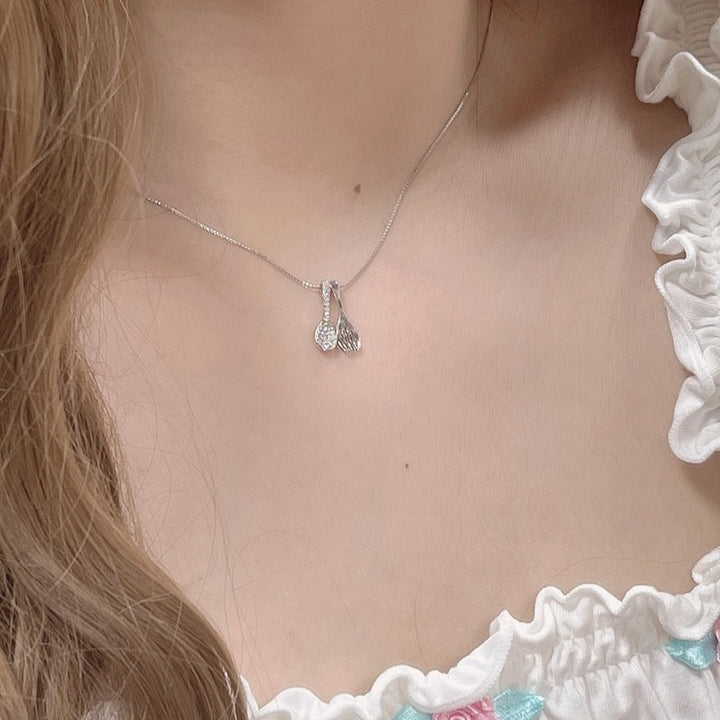 Sterling Silver Spoon Necklace