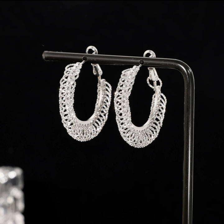 Large Hoop Spirit Earrings