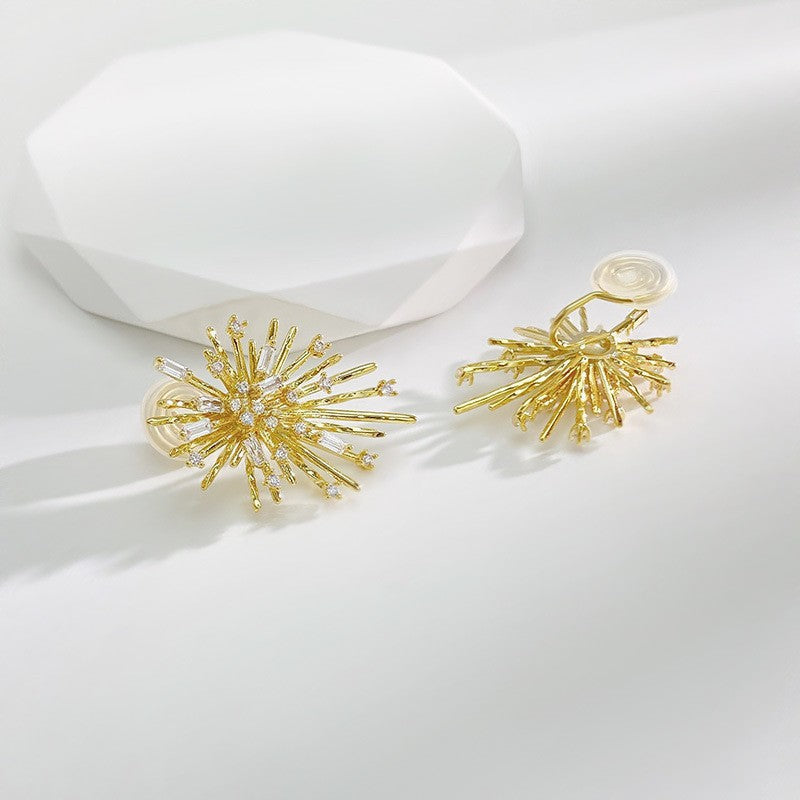 Firework Zirconia Earrings