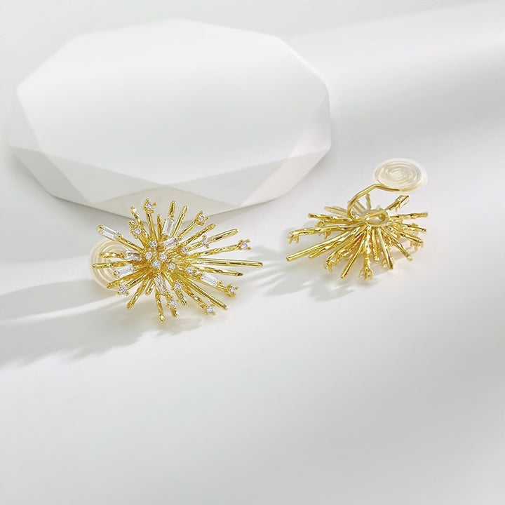 Firework Zirconia Earrings