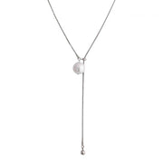 Pearl Adjustable Long Necklace