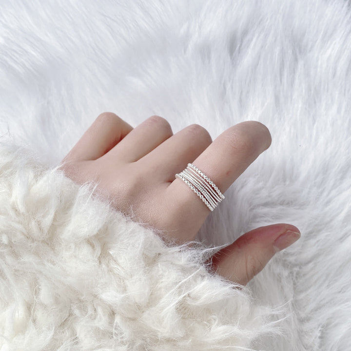 Braided Twist Open Ring