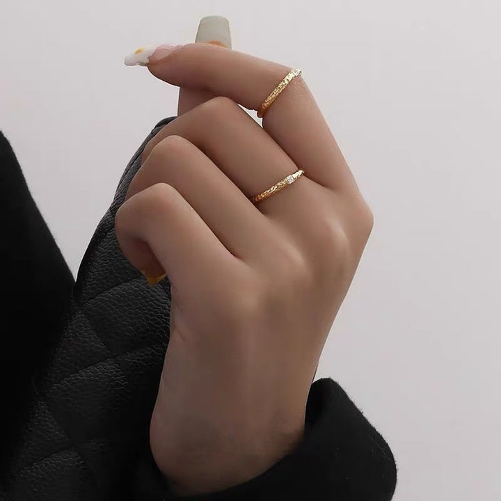 Sterling Silver Zirconia Stacking Ring