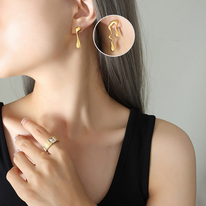 Irregular Shaped Earrings