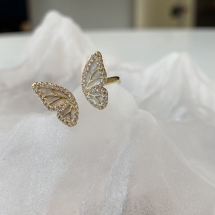 Butterfly Adjustable Ring