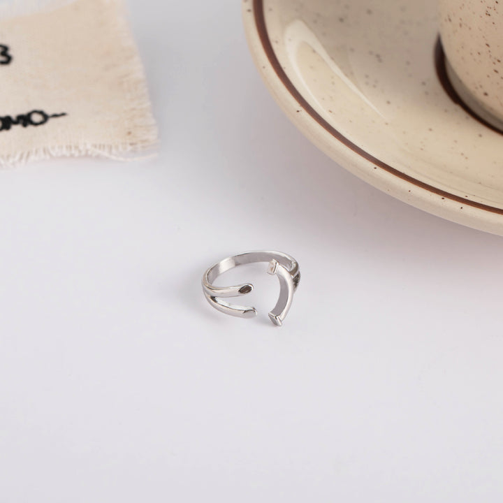 Simple Smile Adjustable Ring