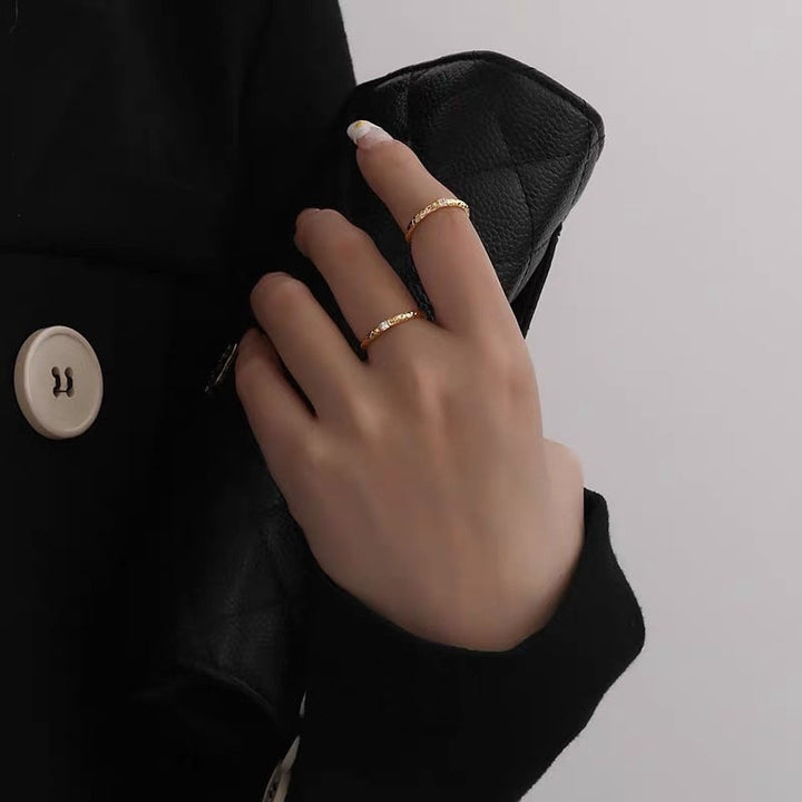 Sterling Silver Zirconia Stacking Ring