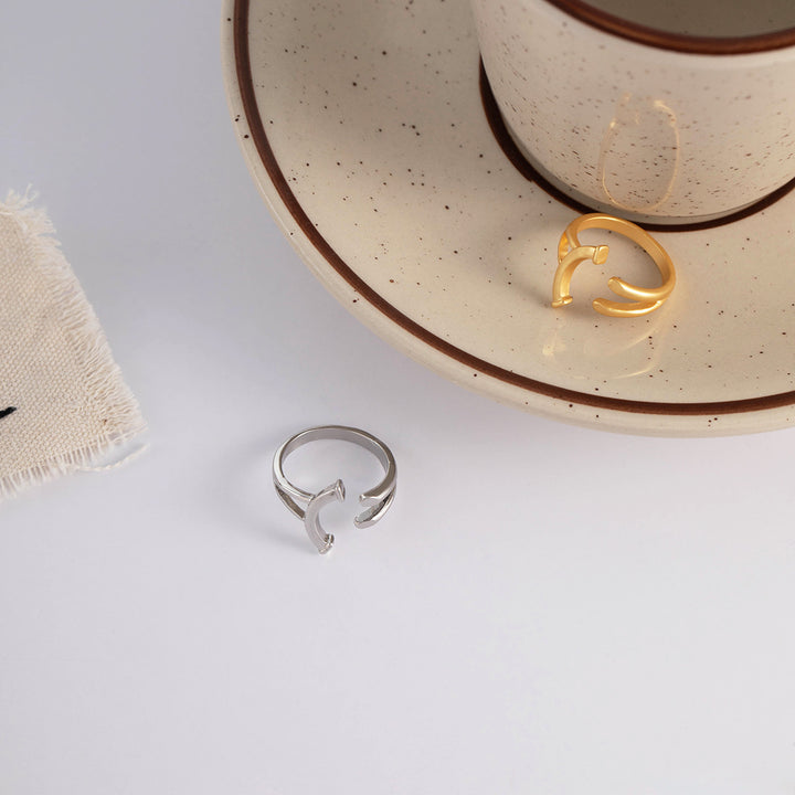 Simple Smile Adjustable Ring