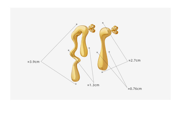 Irregular Shaped Earrings