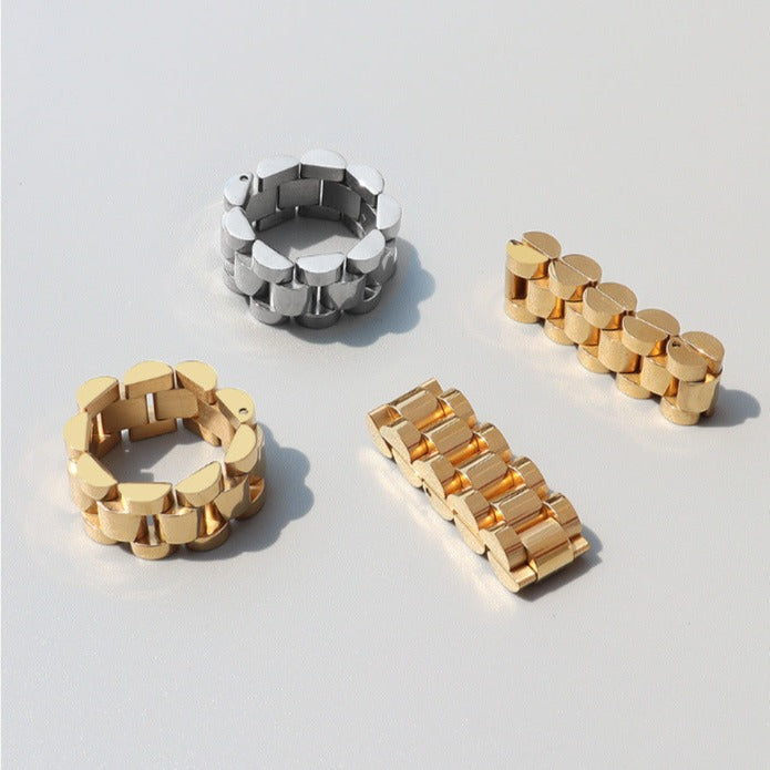 Titanium Steel Chain Ring