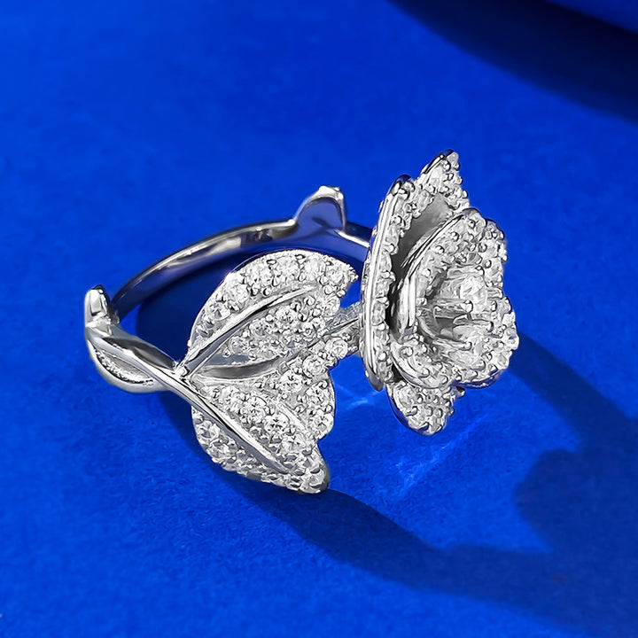 Sterling Silver Rose Ring