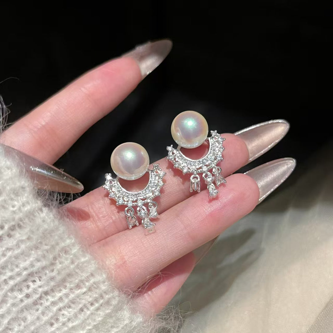 Pearl Galaxy Earrings