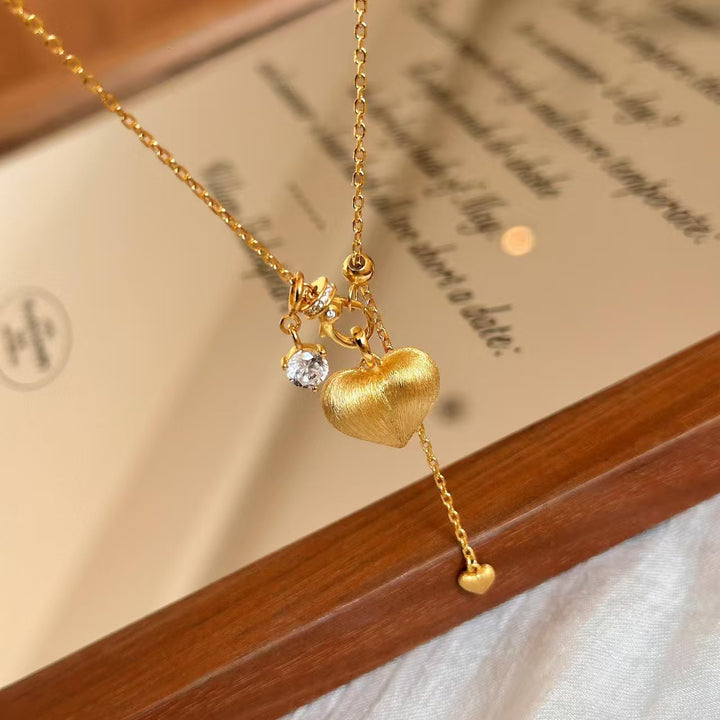 Heart Charm Pendant Necklace