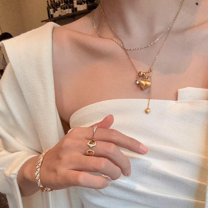 Heart Charm Pendant Necklace