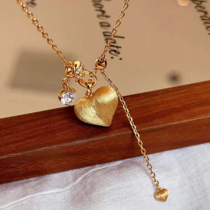 Heart Charm Pendant Necklace