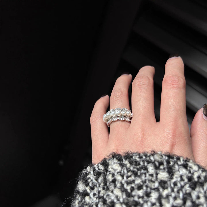 Pearl Petal Ring