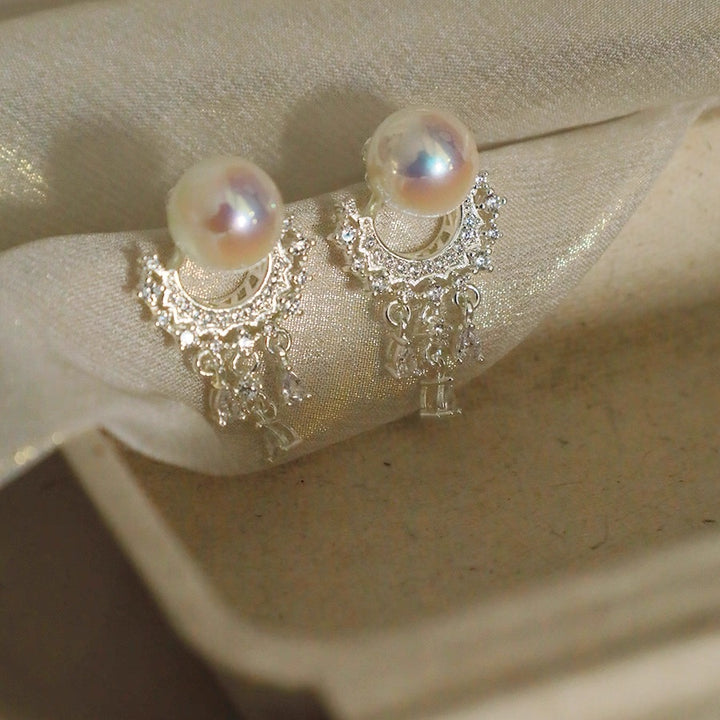 Pearl Galaxy Earrings