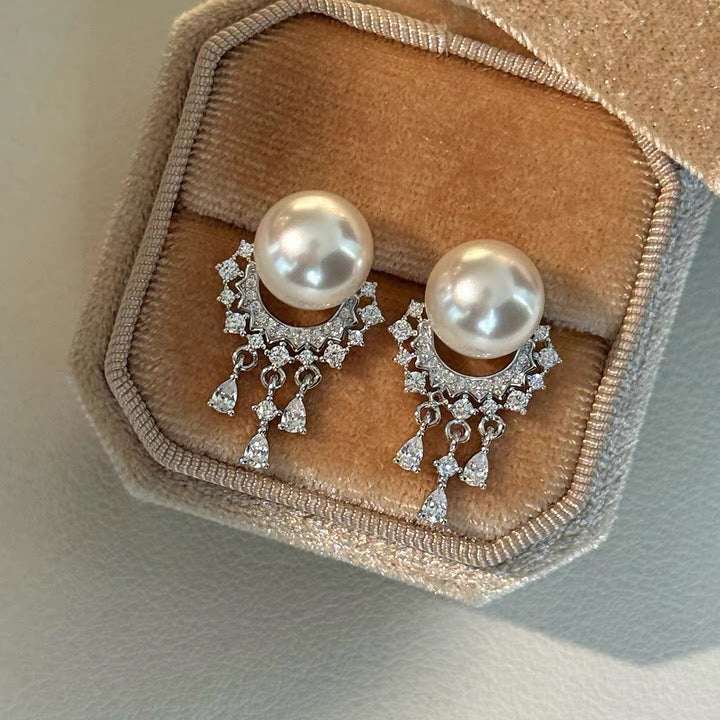 Pearl Galaxy Earrings