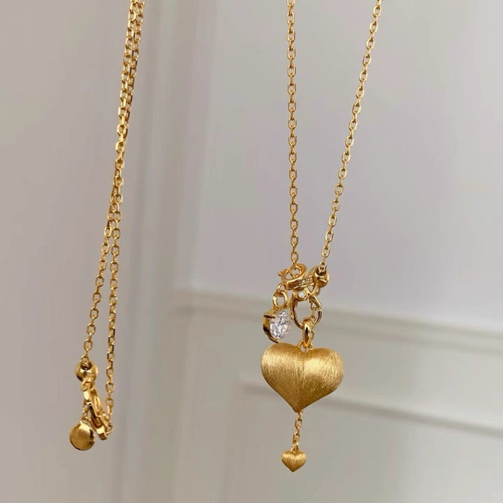 Heart Charm Pendant Necklace