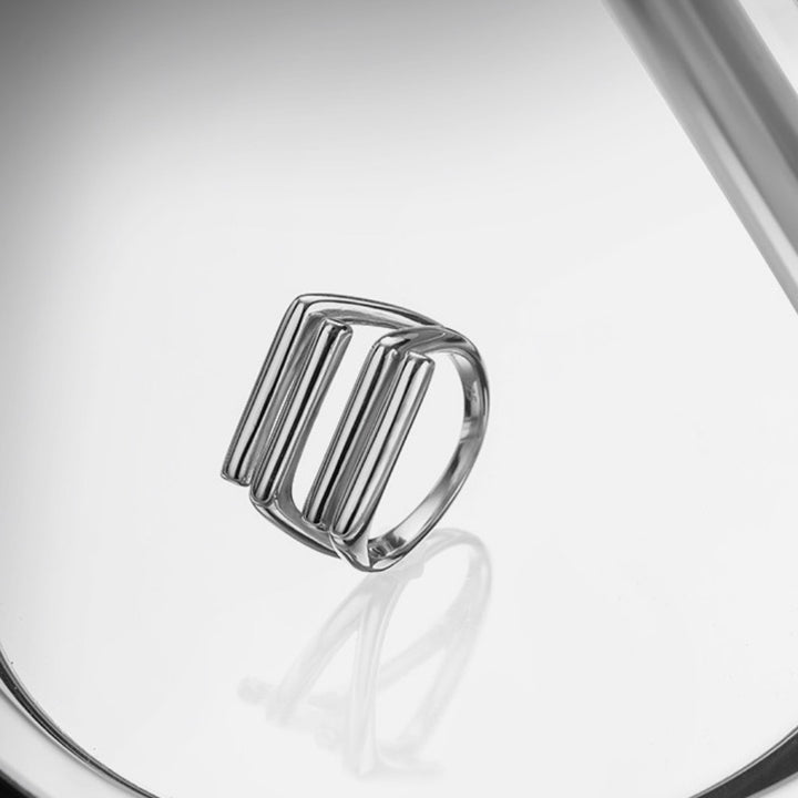 Quadruple Step Adjustable Ring