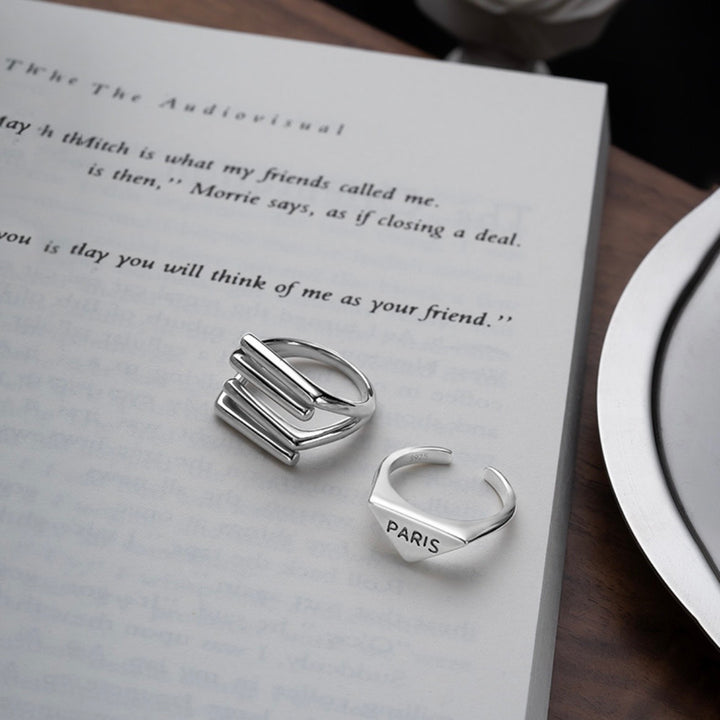 Quadruple Step Adjustable Ring