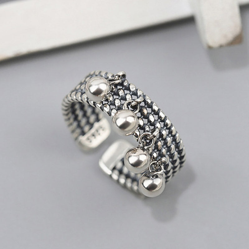 Small Beaded Vintage Ring