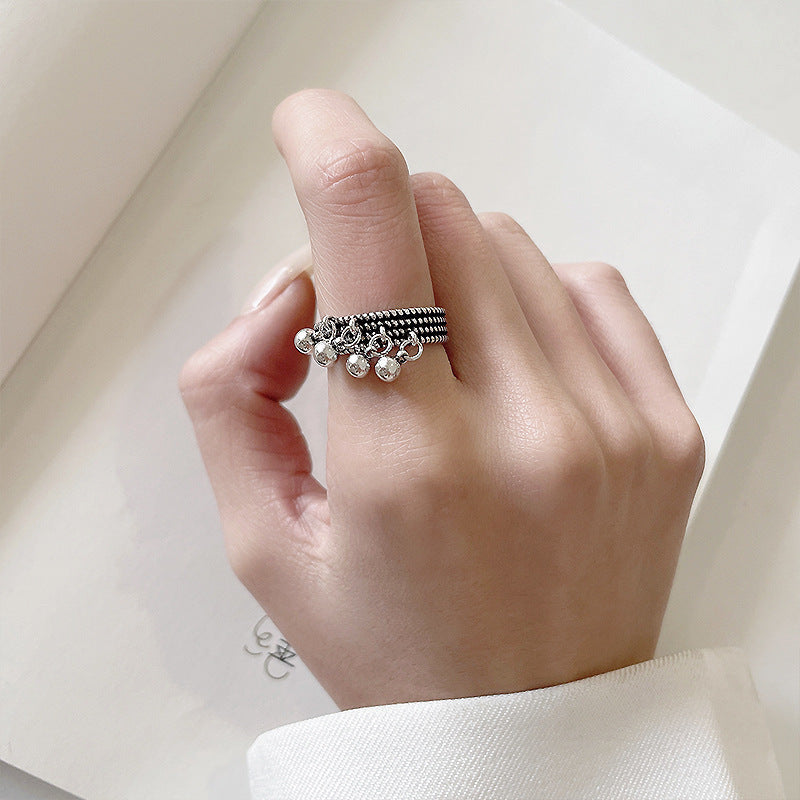 Small Beaded Vintage Ring