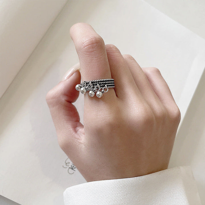 Small Beaded Vintage Ring