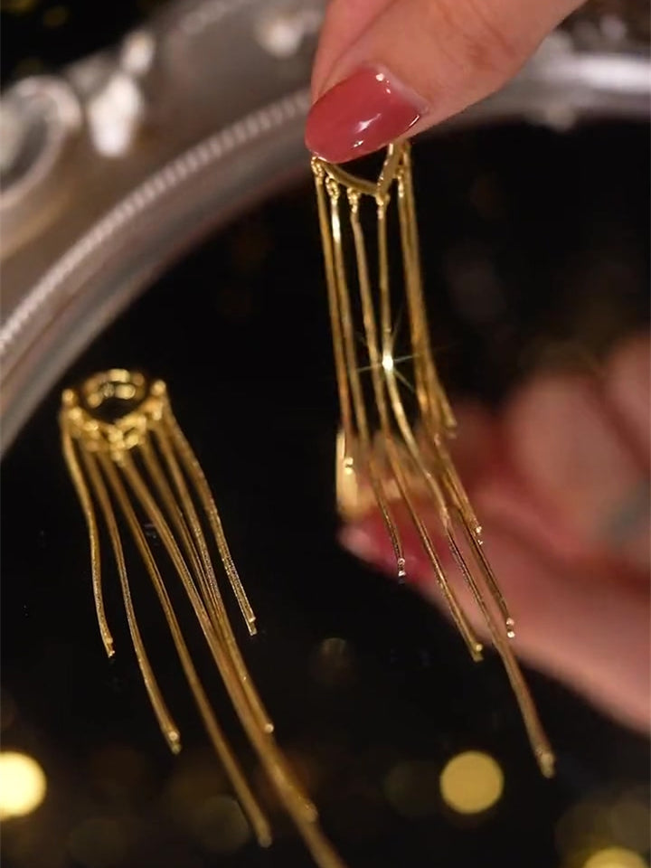 Long Tassel Earrings